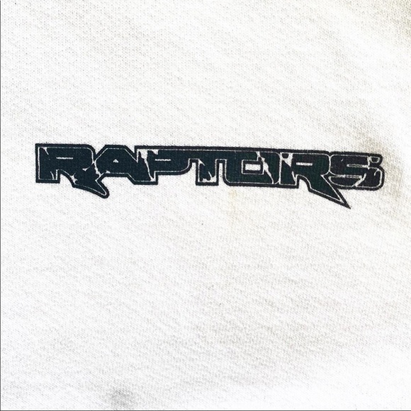 BNWT Warren LotasRaptors White Hoodie